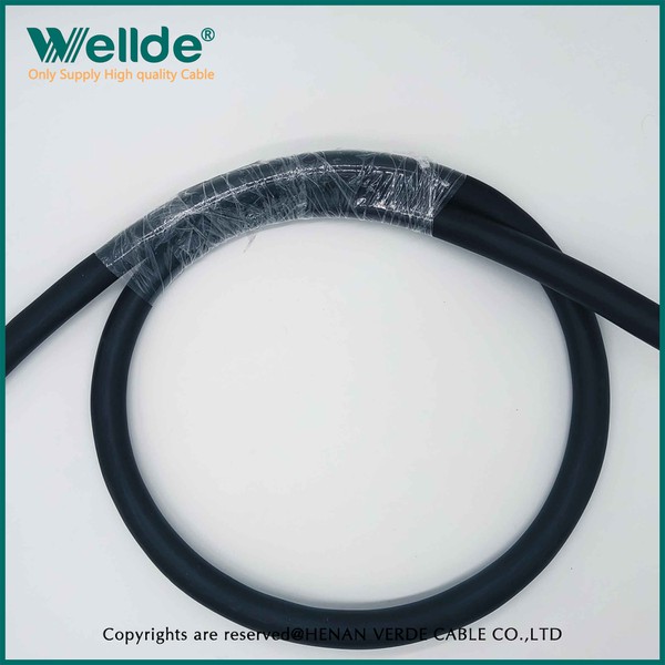 Solid braid shield control cable Solid braid shield control cable