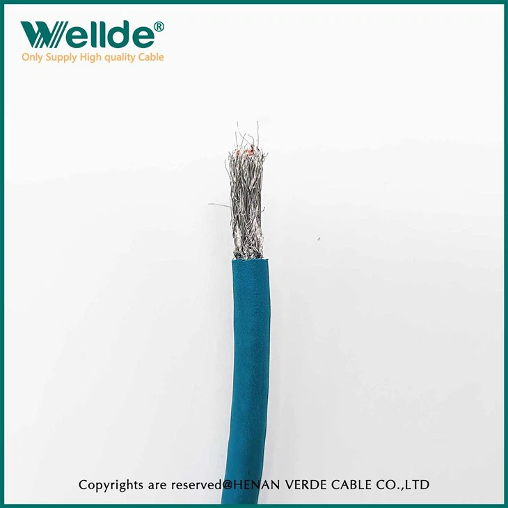 Woven Aluminum Foil Shielded Multi-core Signal Control Cable Matte PUR
