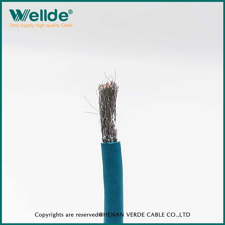 Woven Aluminum Foil Shielded Multi-core Signal Control Cable Matte PUR